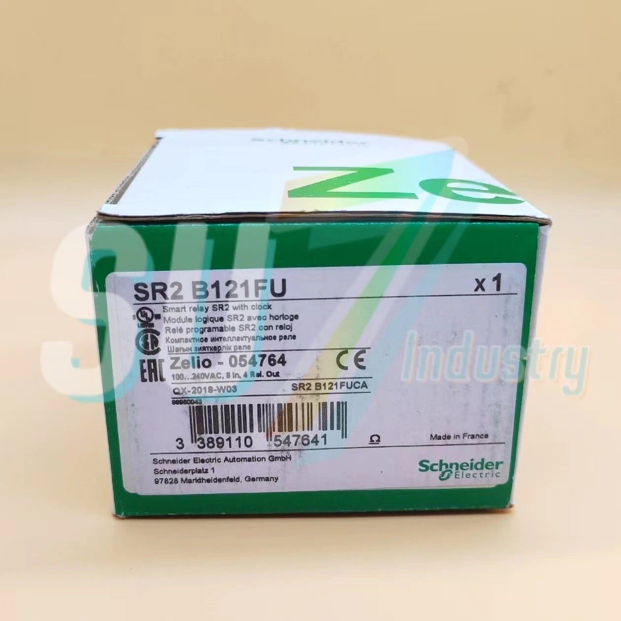 Schneider SR2B121FU Logic controller relay# 1pcs    In Box