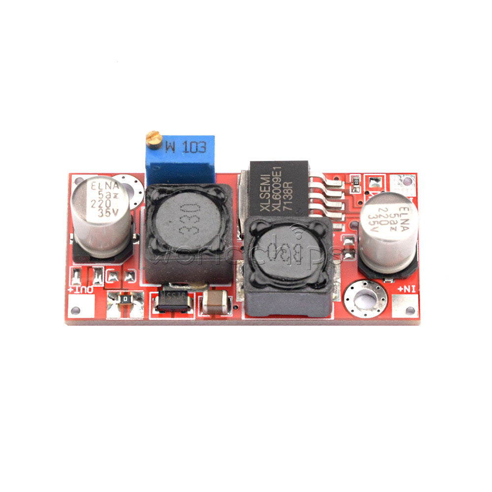 10PCS DC-DC Adjustable Step Up Down Converter XL6009 Power Boost Buck Module
