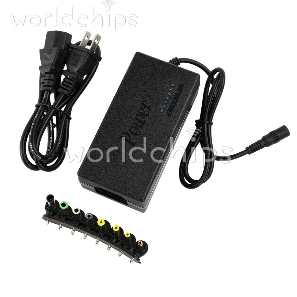 96W Multifunction Notebook Power Adapter AC100-240V to DC12-24V Universal Adjust