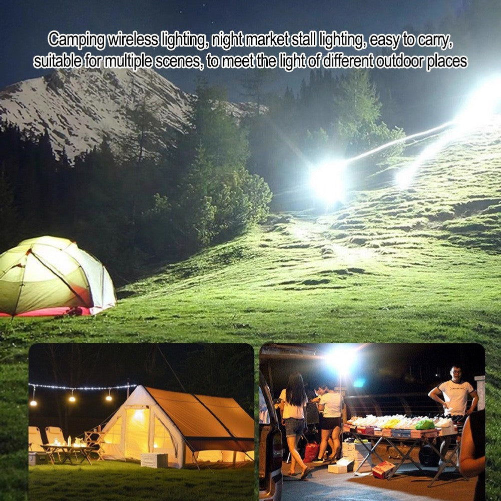 Portable Solar Flood Light for Camping Fishing Construction Activities