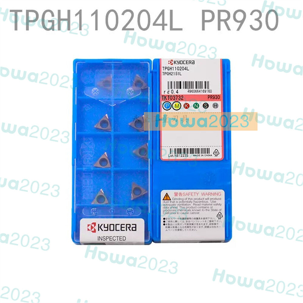 10pcs/Box Kyocera TPGH110204L PR930 TPGH2151L CNC Turning Blade Carbide Insert