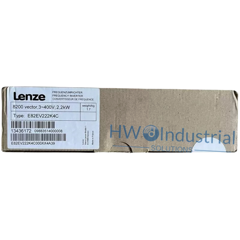 1/Piece  E82EV222K4C E82EV222_4C 3-400V 2.2KW Lenze Inverter