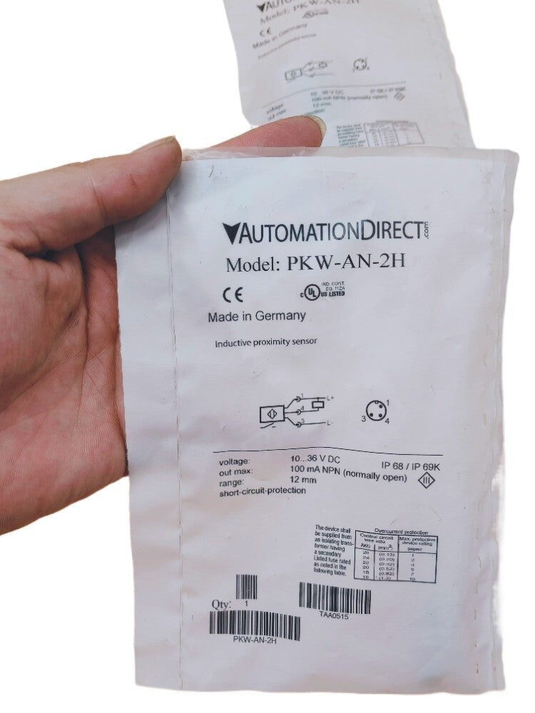 1pc metal induction switch PKW-AN-2H sensor NPN type detection distance 12mm