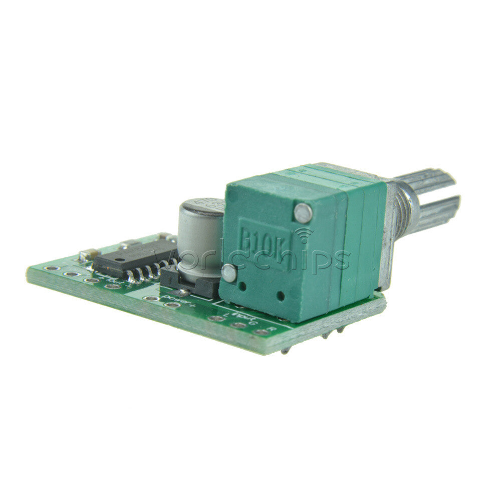 10PCS PAM8403 5V 2-Channel 3Wx2W Volume USB Power Audio Amplifier Board