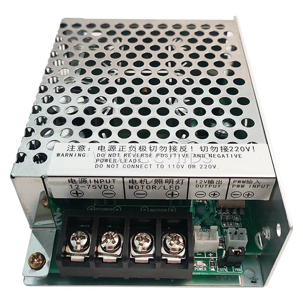 12V-75V 30A Motor Driver Module Speed Regulator Controller PWM Pulser Kits