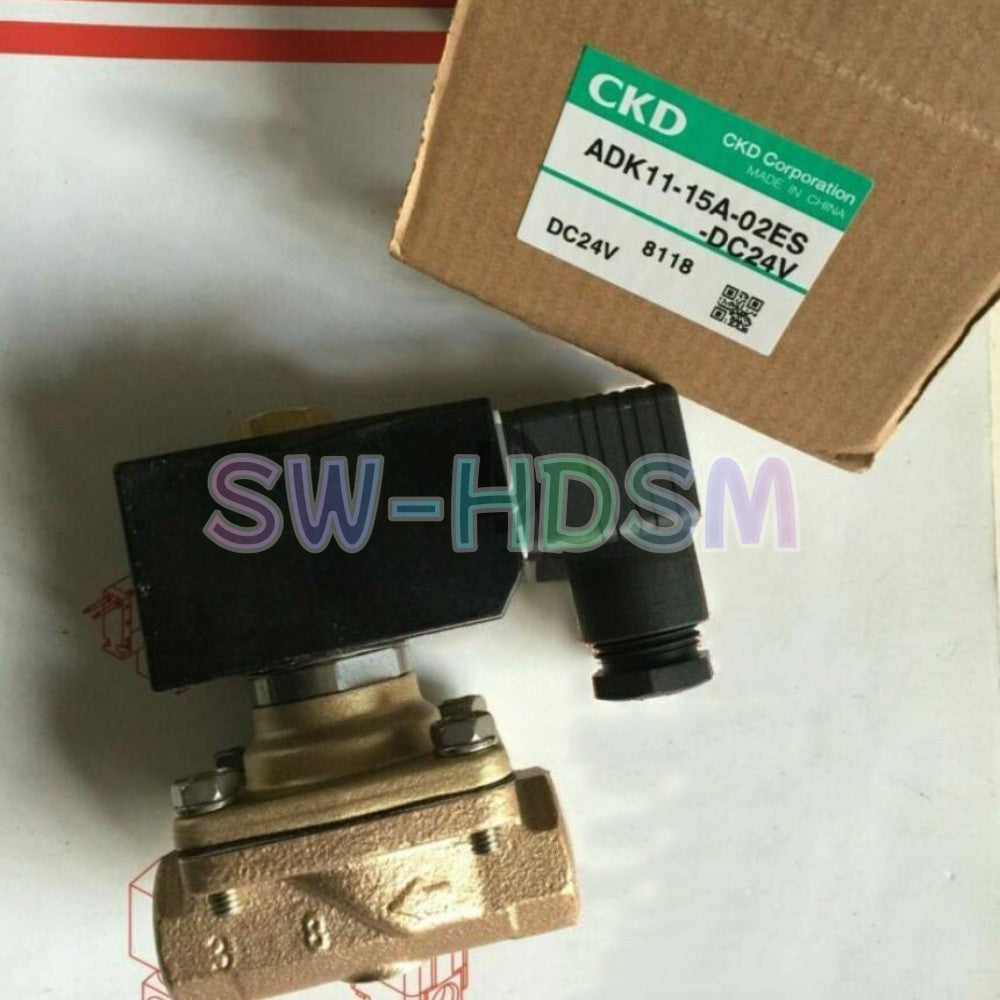 1PCS   CKD Solenoid Valve ADK11-15A-02ES-DC24V Freight Free