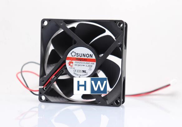 1PC  SUNON PE80252V3-000C-A99 24V 3.29W 8025 8CM Fan