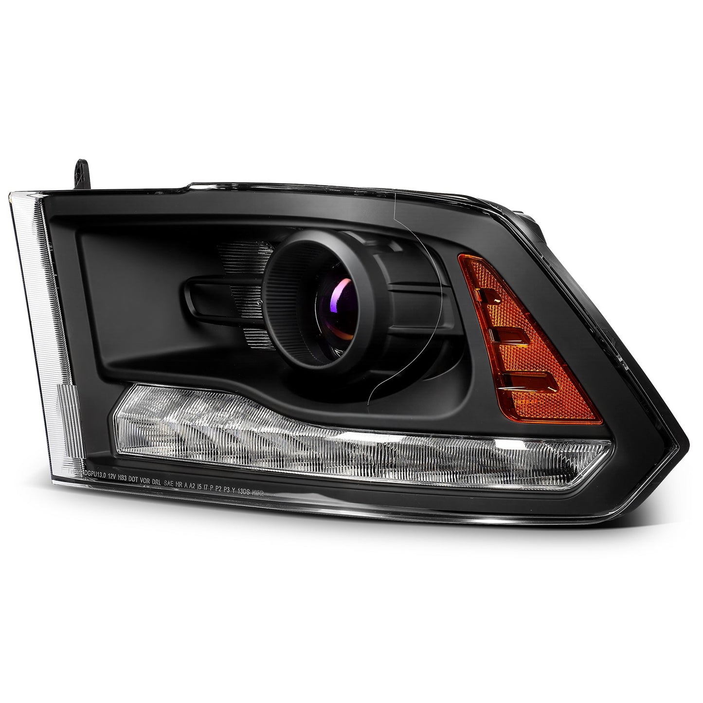 Left Drvier Side Headlight Assembly For 2013-2015 Ram 1500 2500 3500 w/Projector