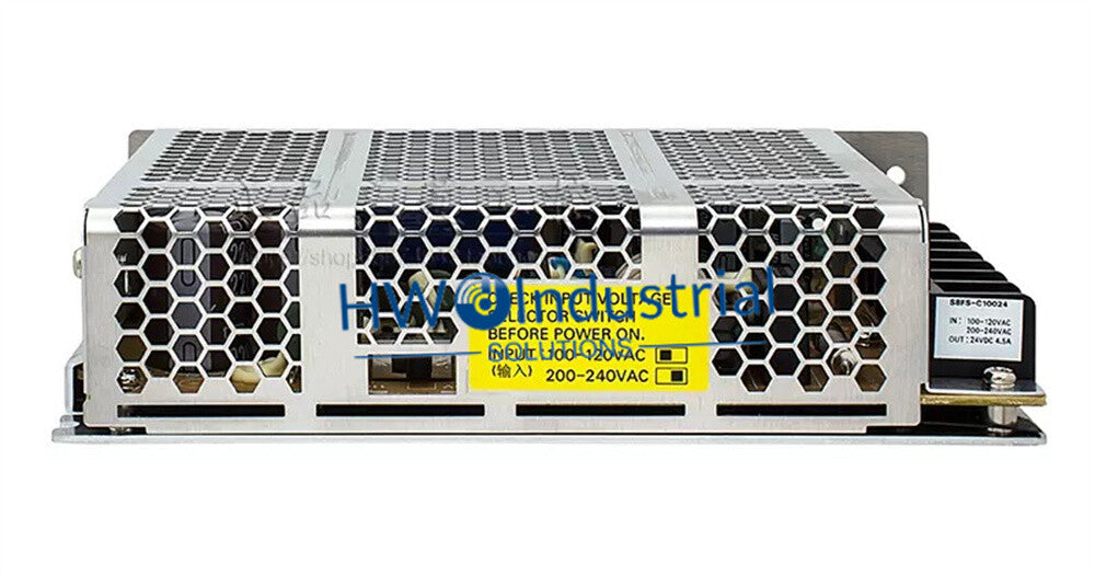 Omron 100-120/200240VAC S8JC-Z switch power supply S8FS-C10024 100W 24VDC 4.5A