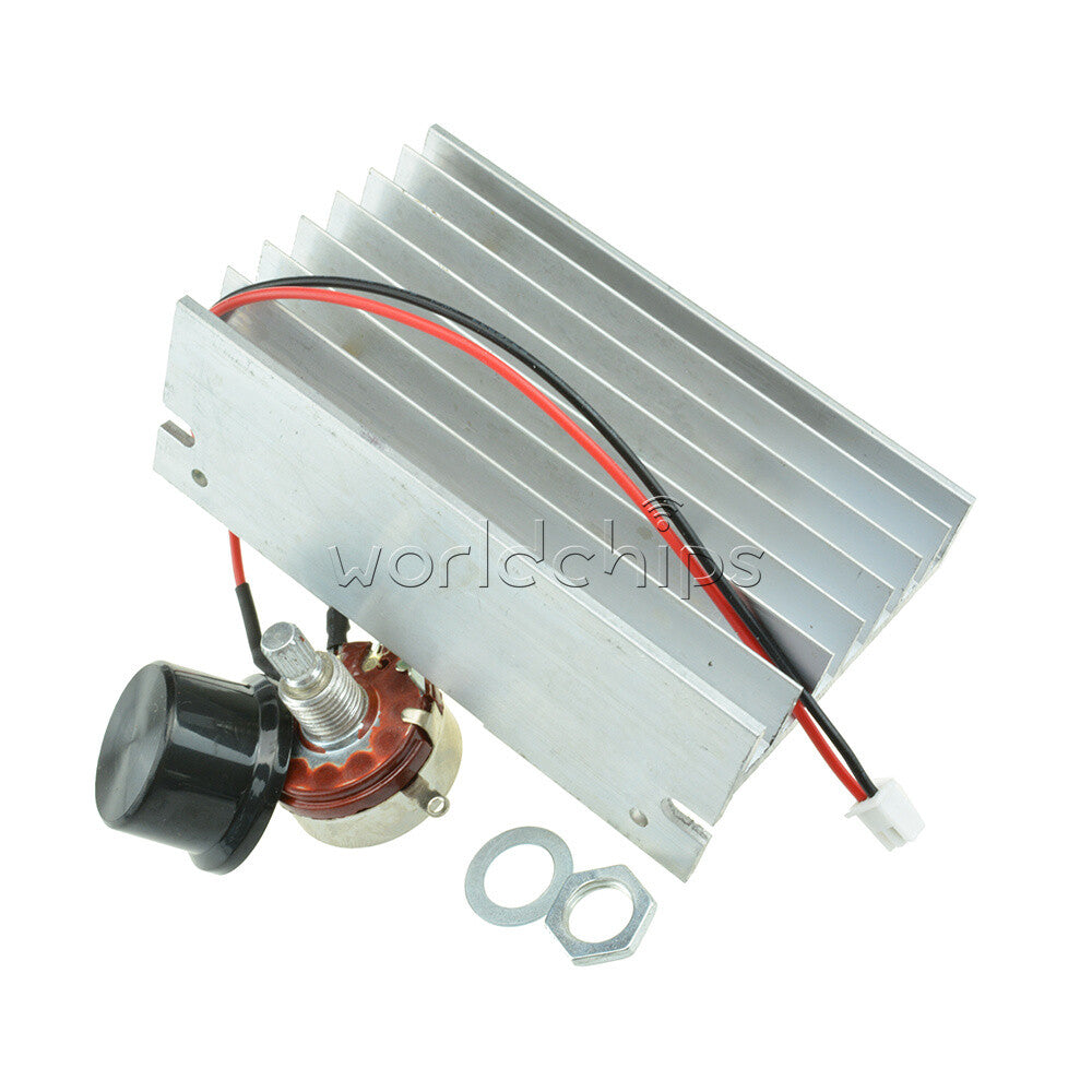 10000W AC220V 10A Motor Speed Controller SCR Voltage Regulator Dimmer Thermostat
