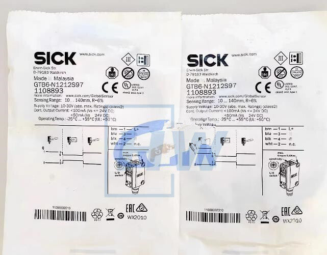 1PC  Specular Reflection Photoelectric Switch Sensor GTB6-N1212S97 1108893
