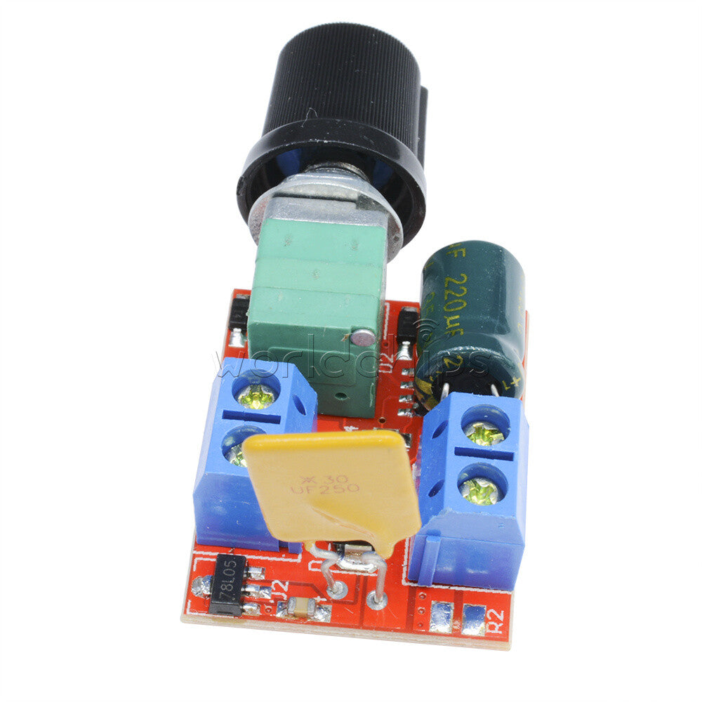 10Pcs DC 3V-35V 5A Motor PWM Speed Controller Speed Control Switch LED Dimmer