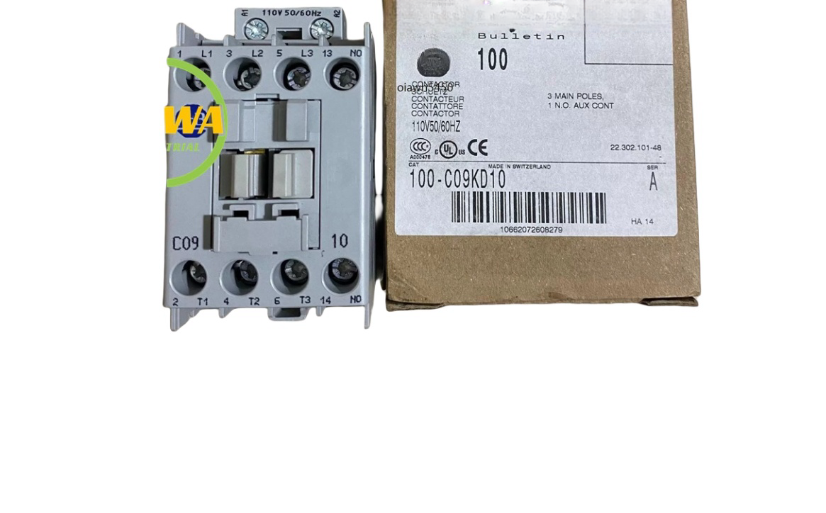 1/piece  Contactor 100-C09KD10 coil voltage 110V