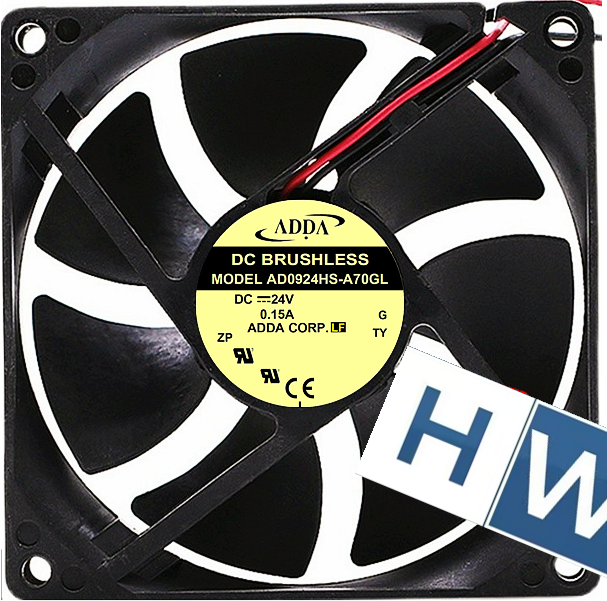 ADDA AD0924HS-A70GL 9025 24V 0.15A 9CM Inverter Cooling Fan