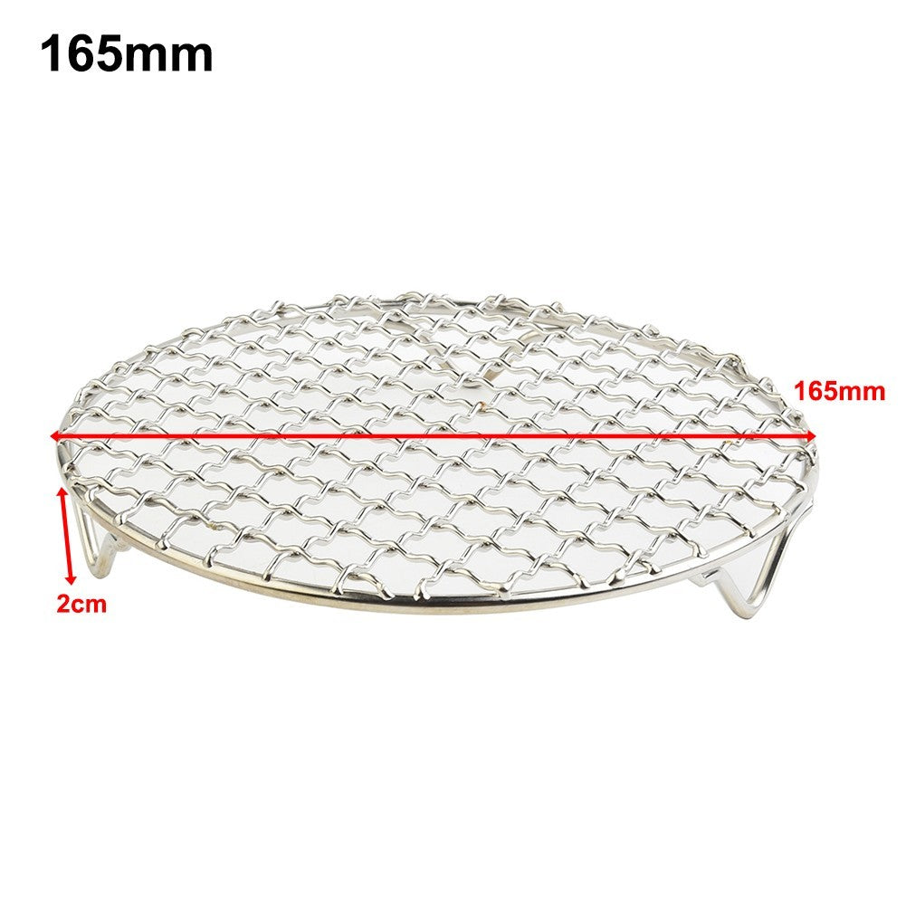 Round Stainless Steel Steamer Rack - Cooling Rack For Baking, Cooking, Steaming