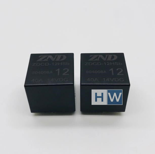 5Pcs  ZDCD-12HSb 12VDC Set of Normally Open 4-pin 40A14VDC Automotive Relay
