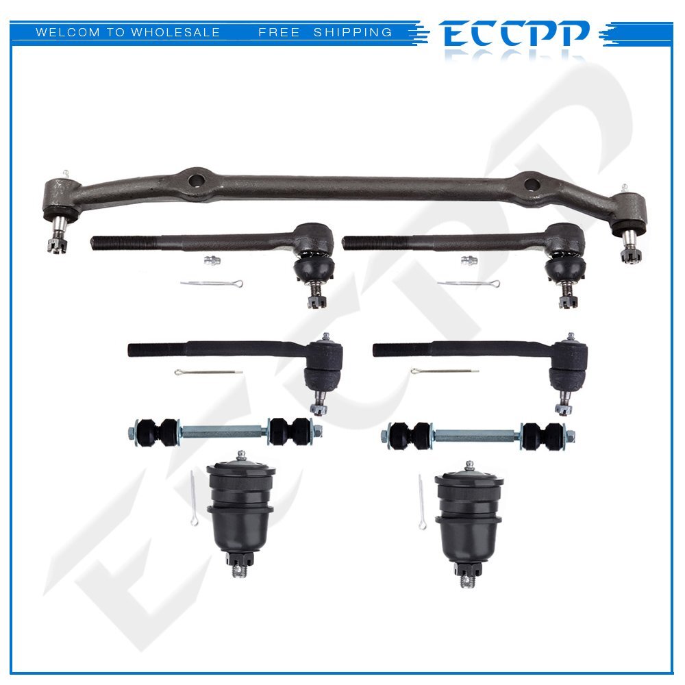 9pcs Front Tie Rod Ends Ball Joints For Chevy Monte Carlo GMC Caballero S15