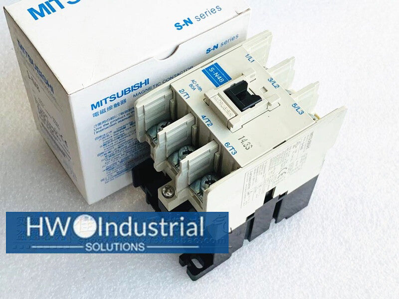 1PC  Mitsubishi AC Contactor S-N38 S-N48 AC110V AC220V Relay