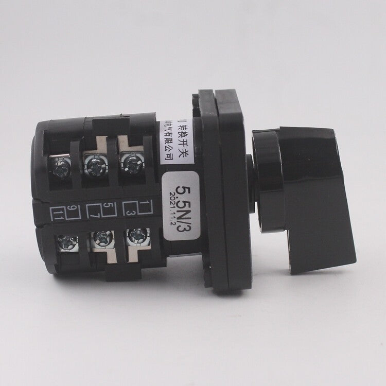 1pc LW8-10 5.5N/3 three-phase motor forward and reverse universal switch 380V