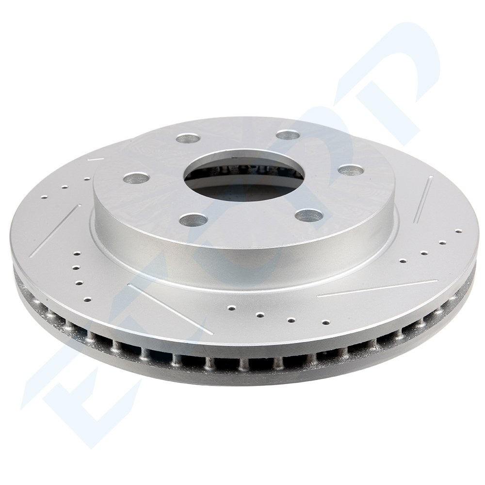 305mm Front Brake Discs Rotors For Chevy Silverado 1500 GMC Yukon 5.3L