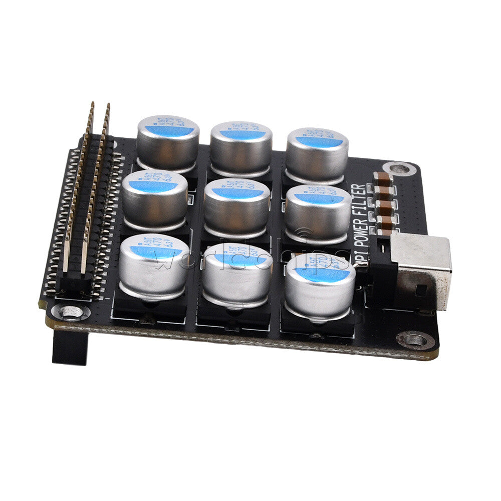 Power Filter Purge Board Compatible For Raspberry Pi DAC Audio Decoder Board