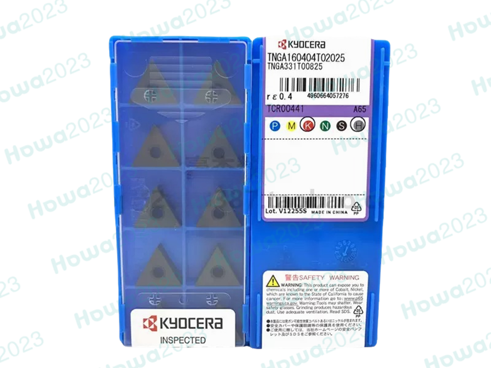 10Pieces/Box KYOCERA TNGA160404T02025 A65 TNGA331T00825 Carbide Insert Blade