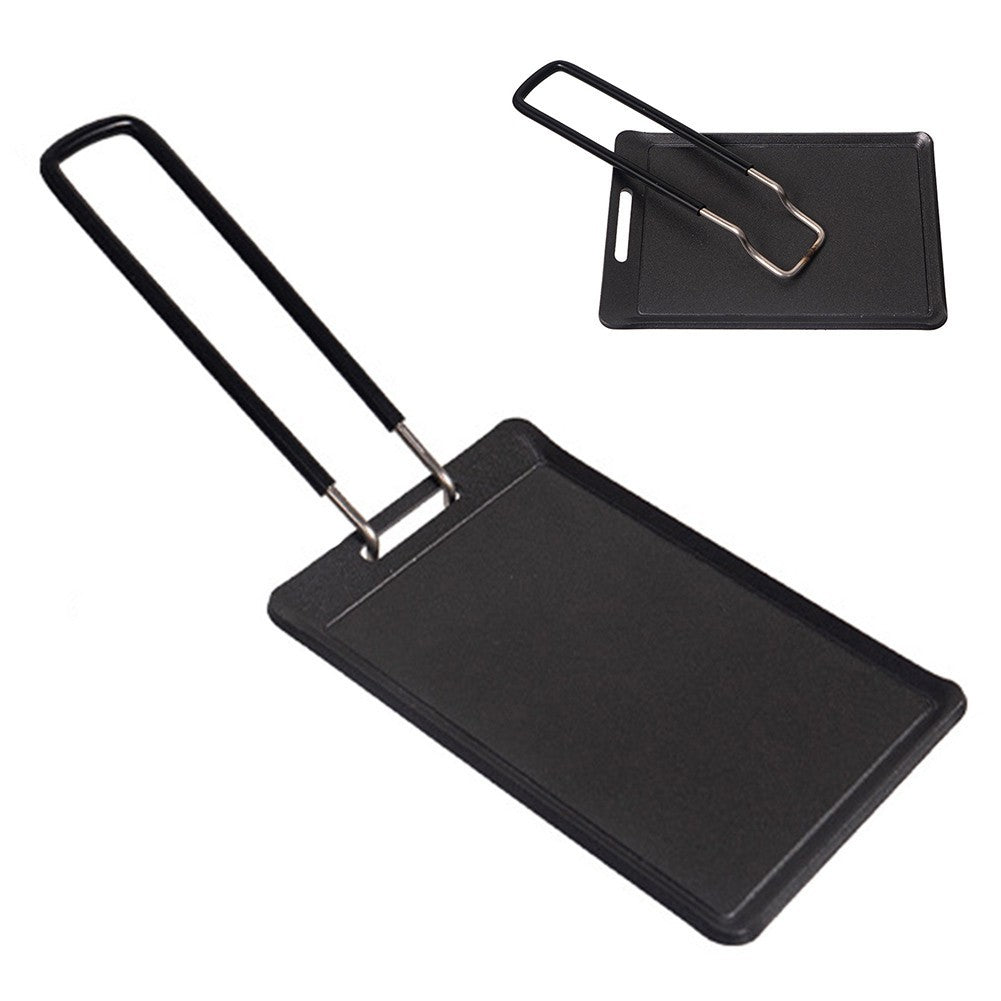 Lightweight and Easy to Carry Single Camping NonStick Frying Pan Plate