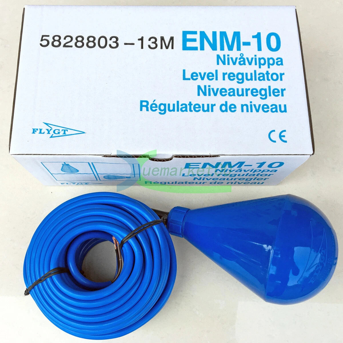 FLYGT ENM-10 13M 5828803-13M Blue bulb type level switch  Free shipping#P