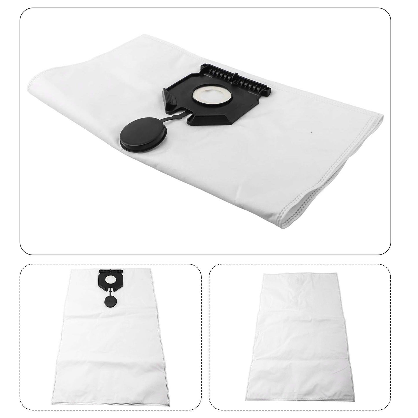 For Karcher Compatible Vacuum Cleaner Bags Set of 5 for Efficient Cleaning