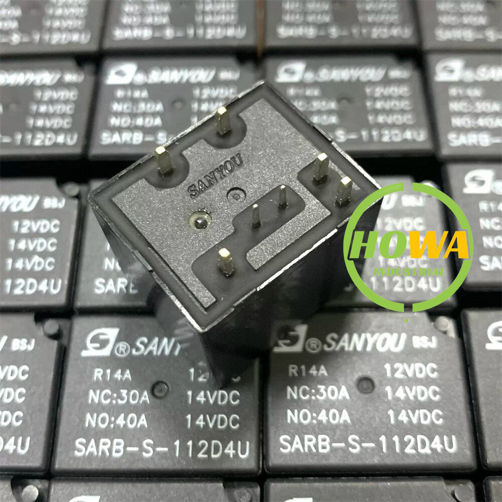 5/pieces  Sanyou Automotive Relay SARB-S-112D4U 7-pin 12V 40A