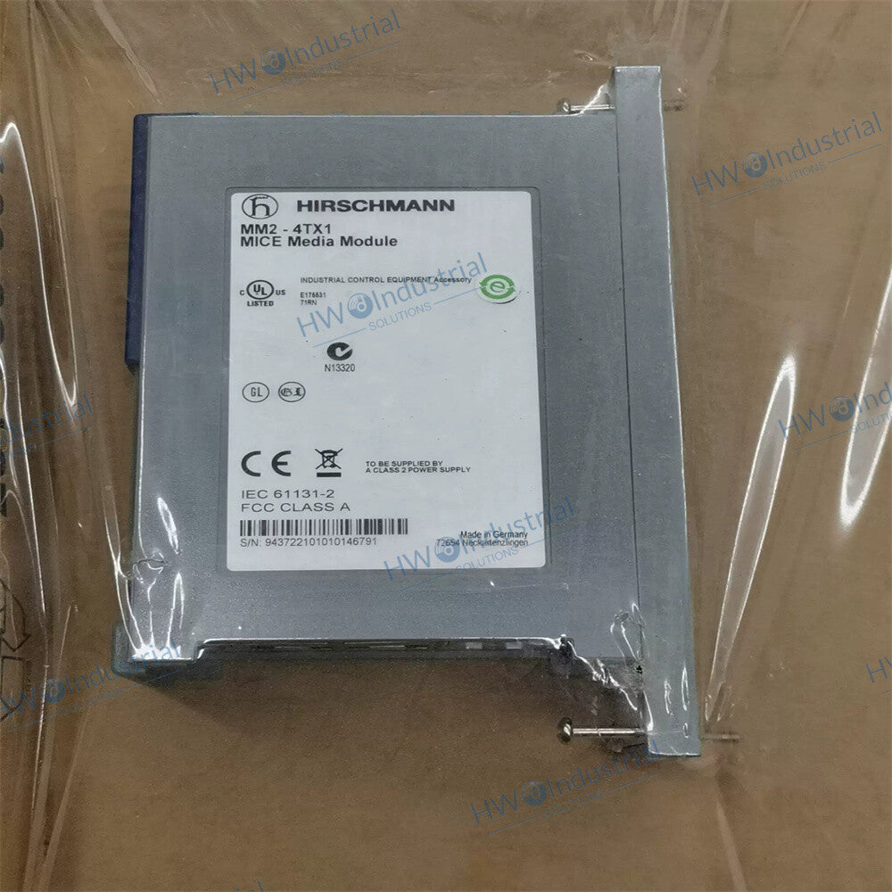 1/Piece HIRSCHMANN Industrial Switch Module MM2-4TX1 MM24TX1