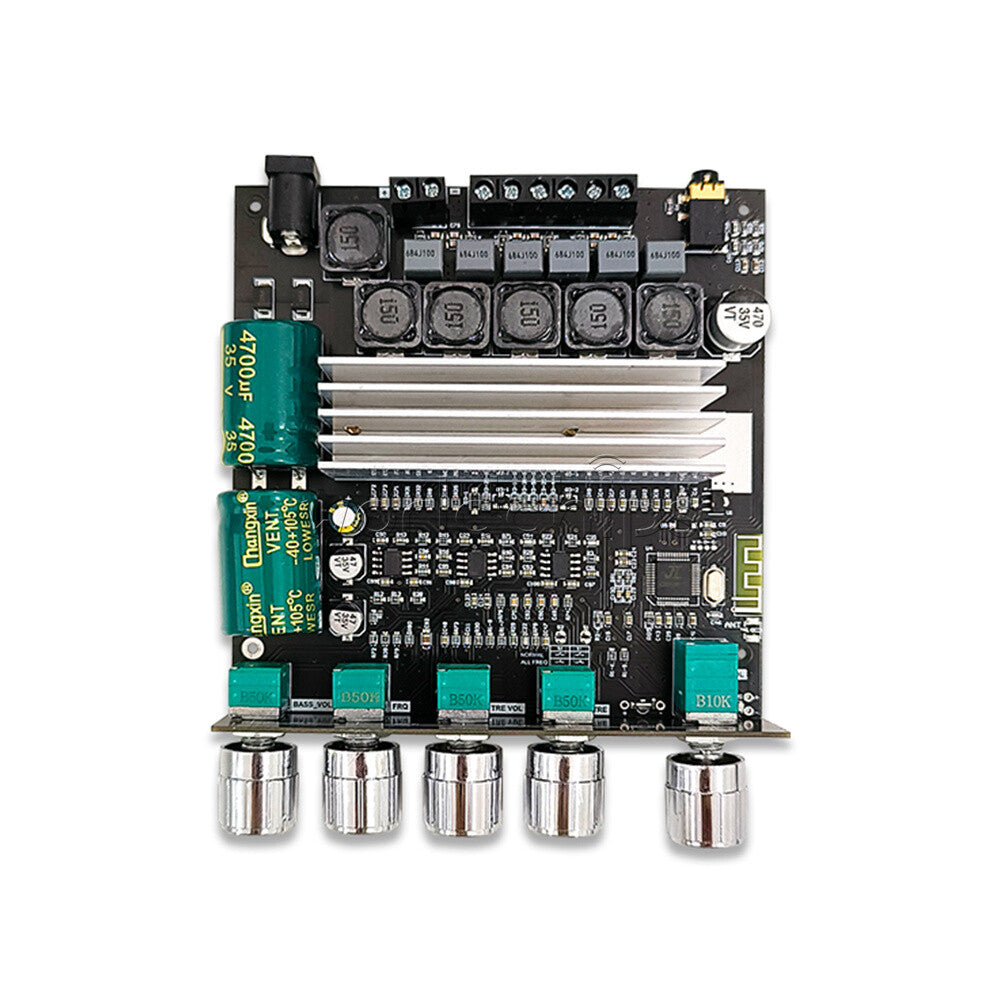 2.1 Channel Bluetooth Audio Power Amplifier Board TWS True Wireless 50WX2+100W
