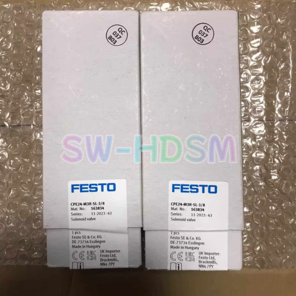 1PCS   Festo Solenoid Valve CPE24-M3H-5L-3/8 Freight Free