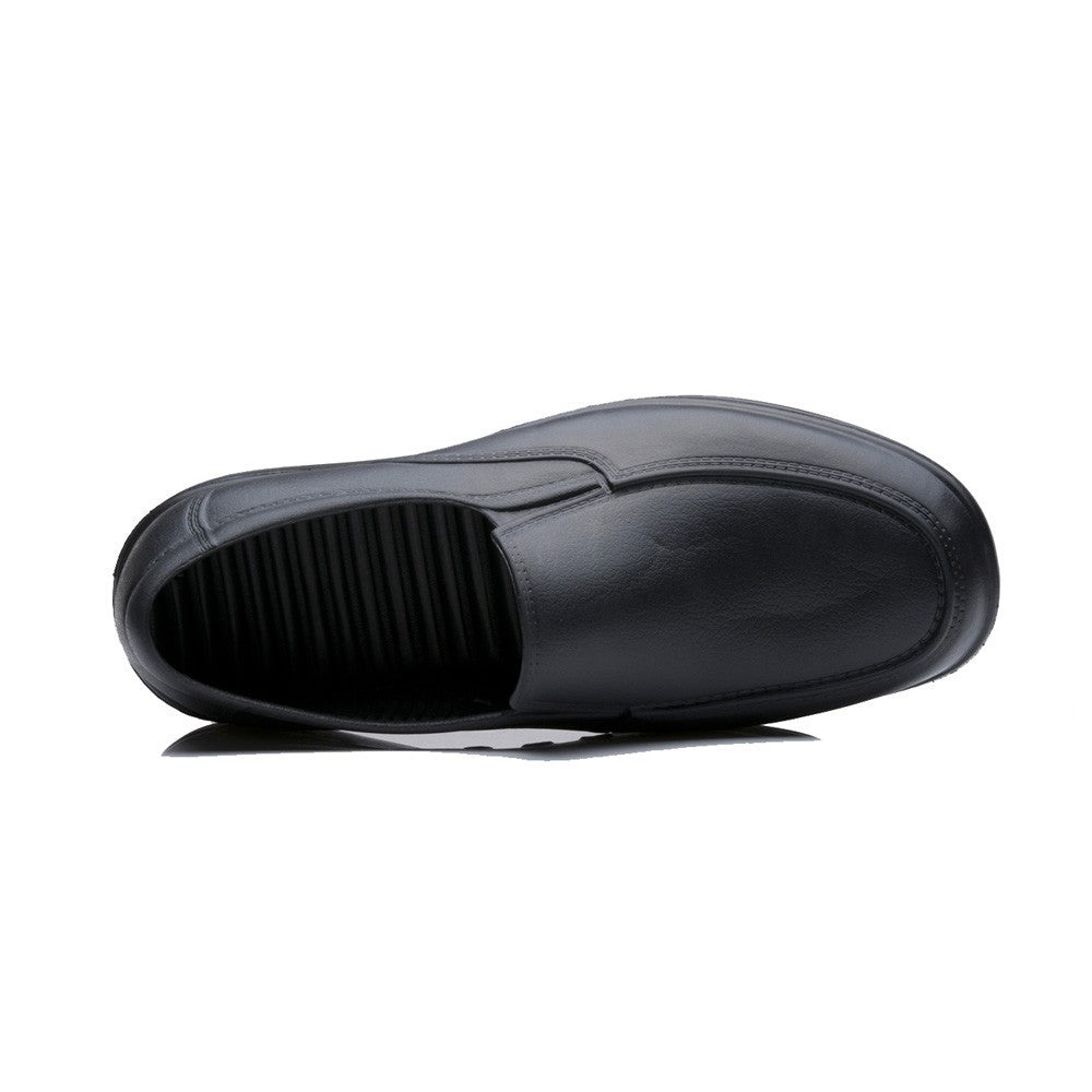 Mens Restaurant Oil Resistant Kitchen Work Shoes Loafer Slip-On Skid Non-Slip