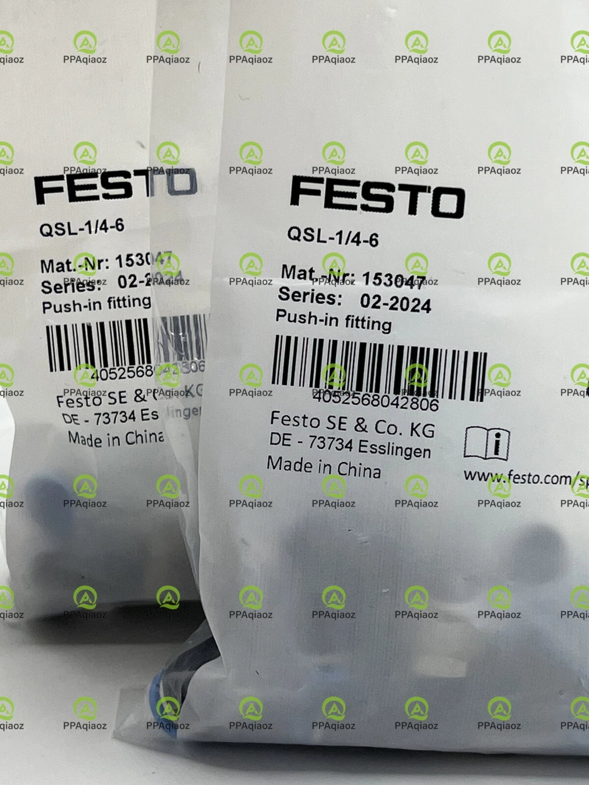 10PC  FESTO QSL-1/4-6 153047 Quick Connector Free Shipping #P