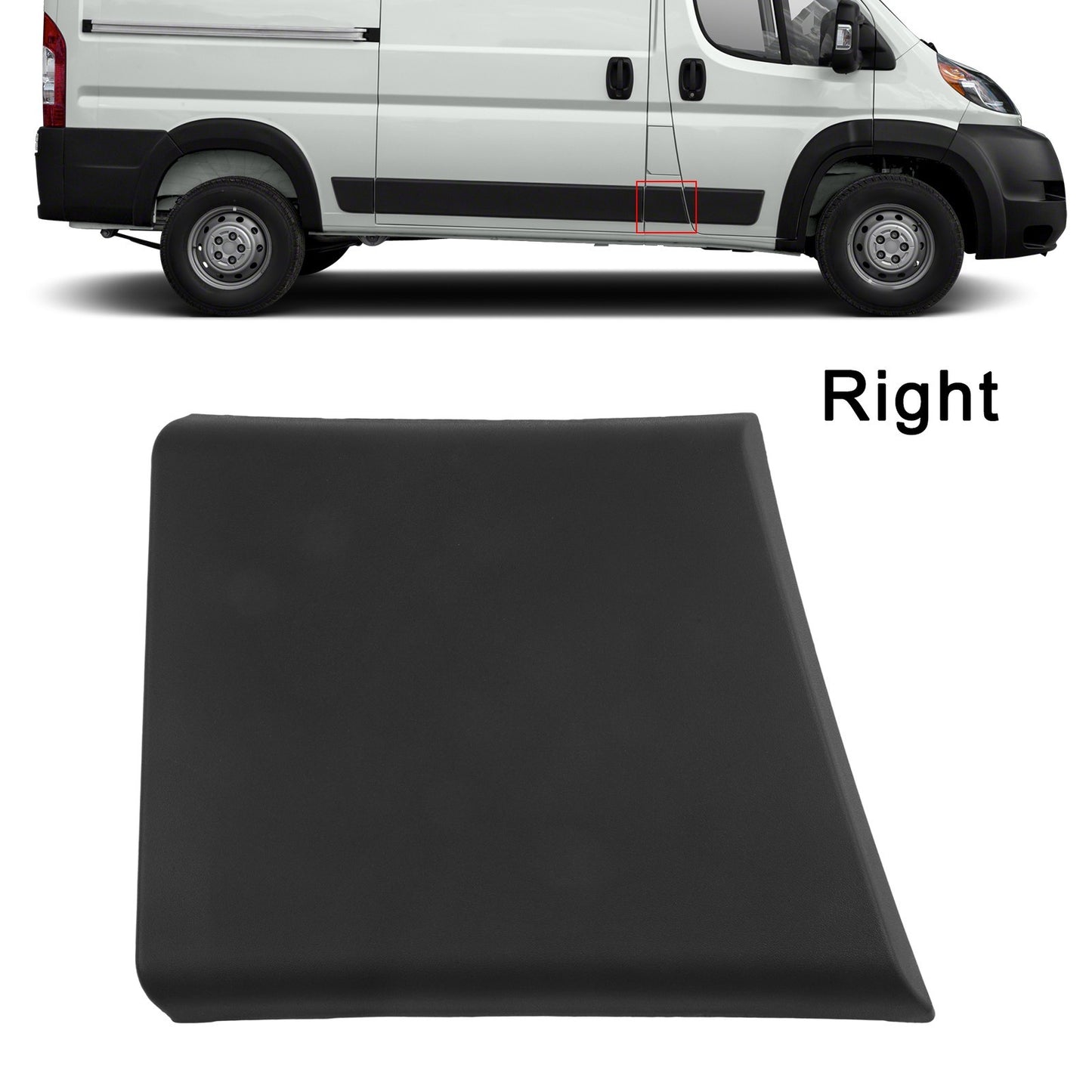 Direct Replacement Body Trim Molding for Ram For Promaster 1500 3500 2019 2024