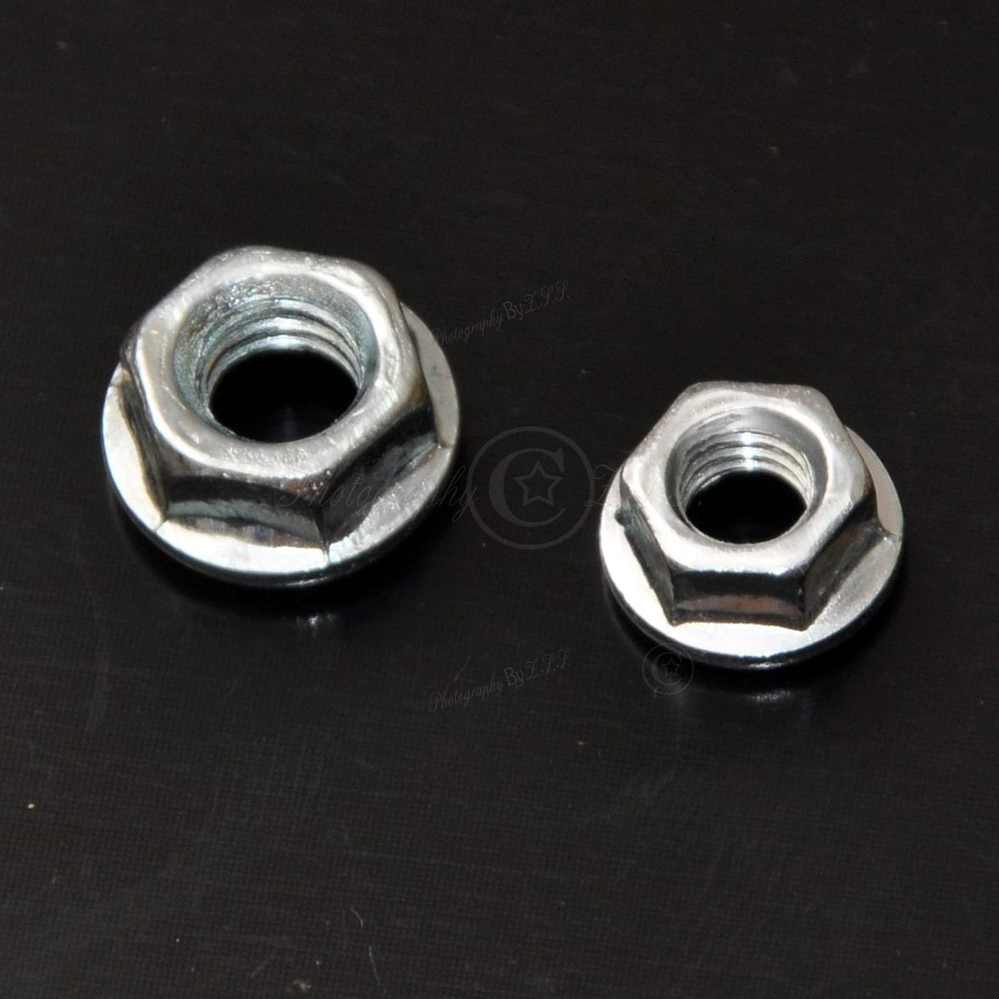 2x Aluminum M5+M6 Nut Hex Locknuts for Motorcycle Bike RC Model Repair Part