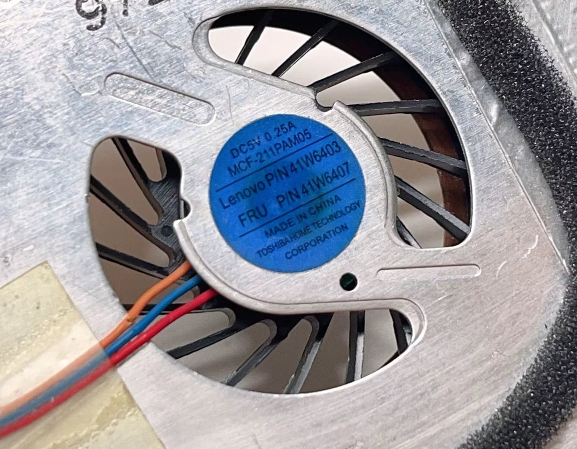 FRU P/N 41V9932 26R9434 for THINKPAD T60P T60 CPU Fan Heatsink