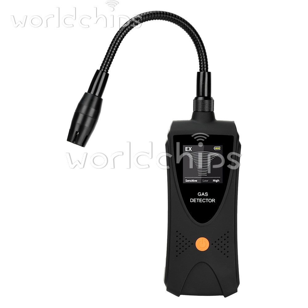 Color LCD display Gas Leak Detector 0~10,000 PPM Natural Gas Detector with Probe