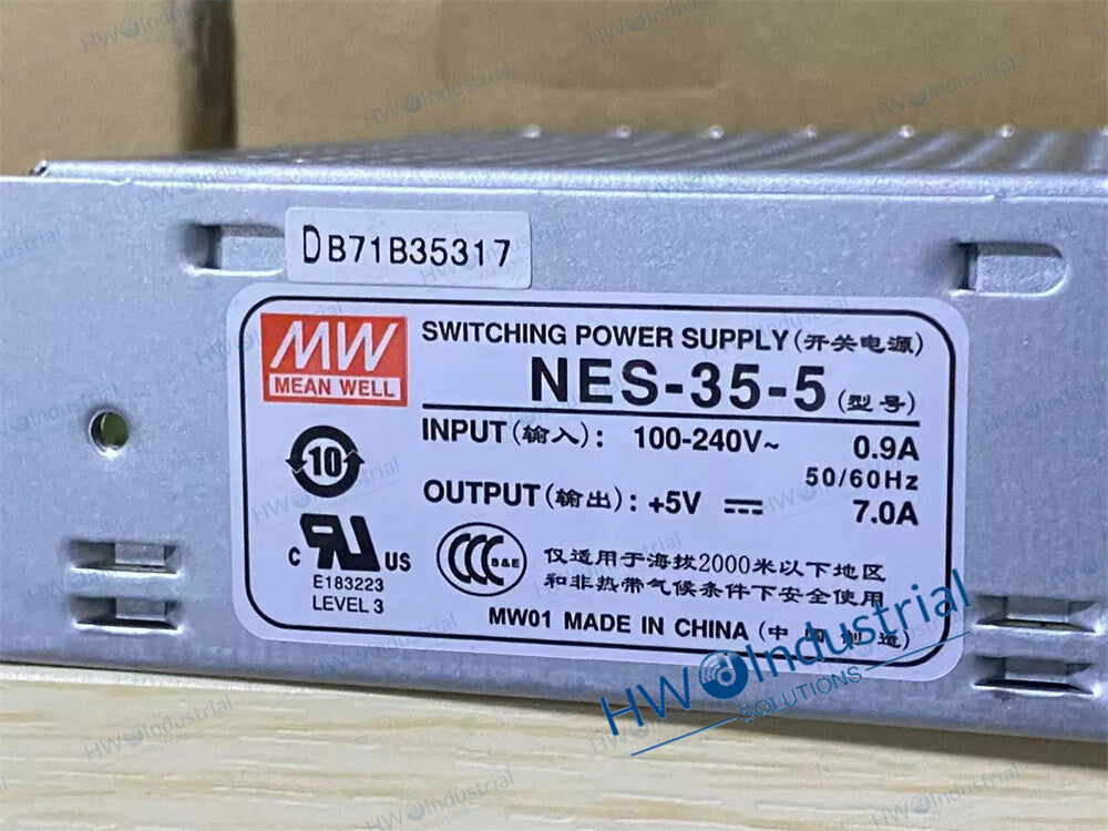 1/piece NES-35-5 5V 7.0A Rail Type MEAN WELL Switching Power Supply