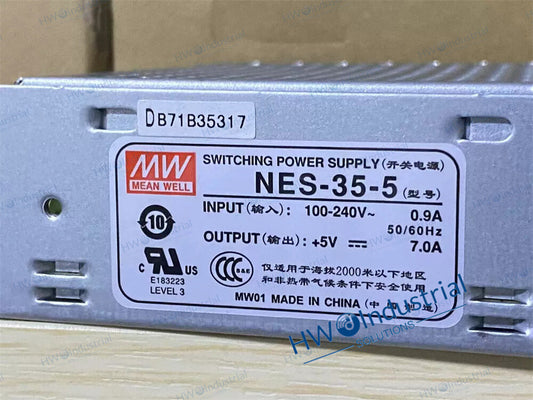 1/piece NES-35-5 5V 7.0A Rail Type MEAN WELL Switching Power Supply