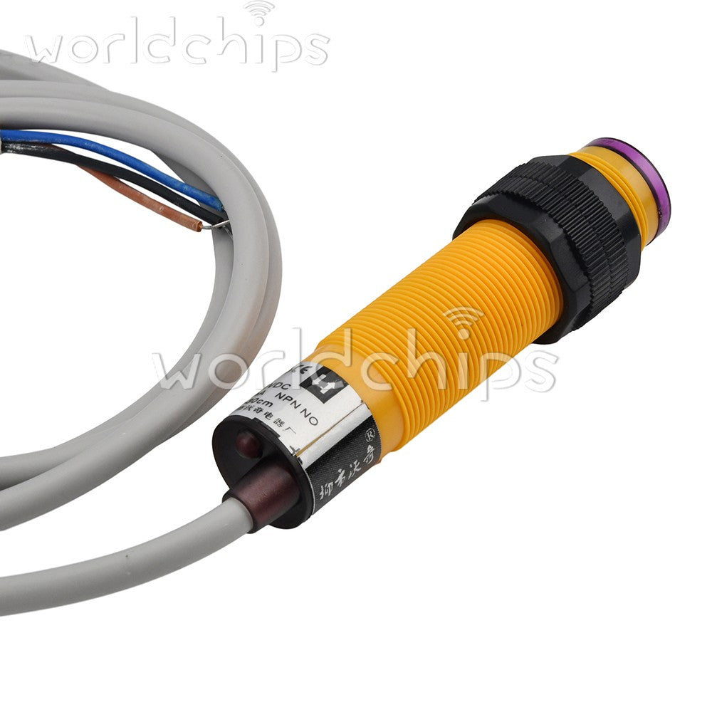 10PCS DC 6-36V E3F-DS30C4 Optoelectronic Sensor Photo switch NPN NO 1.2M Cable