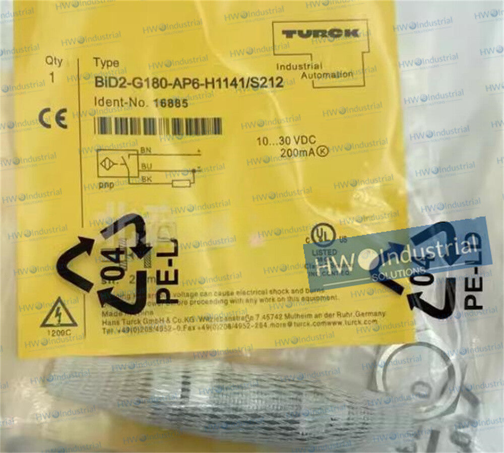 1/piece BID2-G180-AP6-H1141/S212 Sensor TURCK Proximity Switch