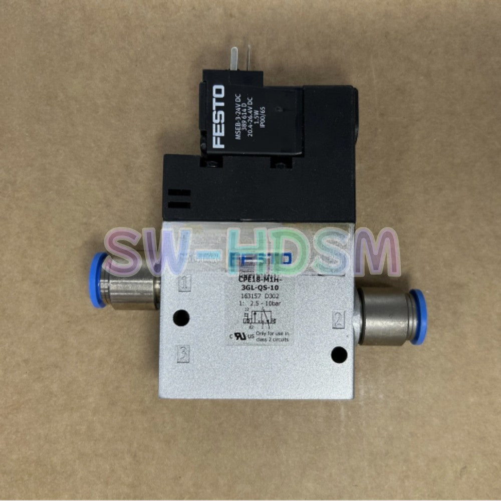 1PCS   Festo Solenoid Valve CPE18-M1H-3GL-QS-10 Freight Free