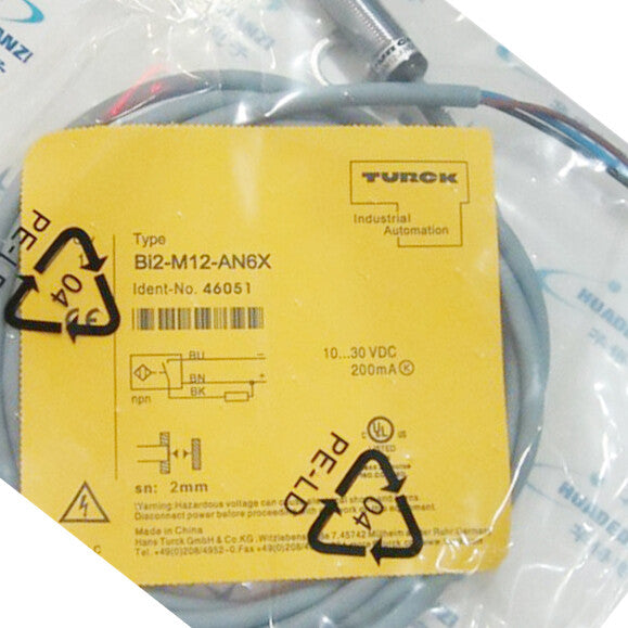 TURCK Bi2-EG08-AN6X Bi2-M12-AN6X Bi2-M12-AP6X Sensor Controls Switch Unit