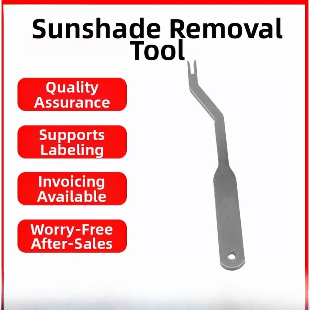 Stainless Steel Tool for Removing Sun Visor Clips in For Car Interiors