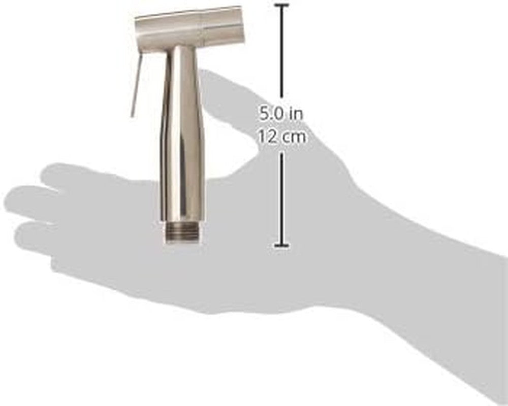 Hand Held Bidet Sprayer, Shattaf Type, Silver - CSL-40 CleanSpa Luxury
