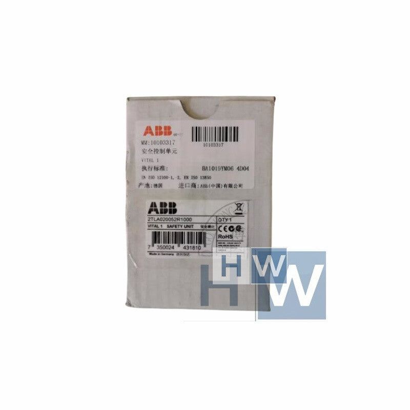 1pc  A BB Safety Relay 2TLA020052R1000 VITAL1 24VDC