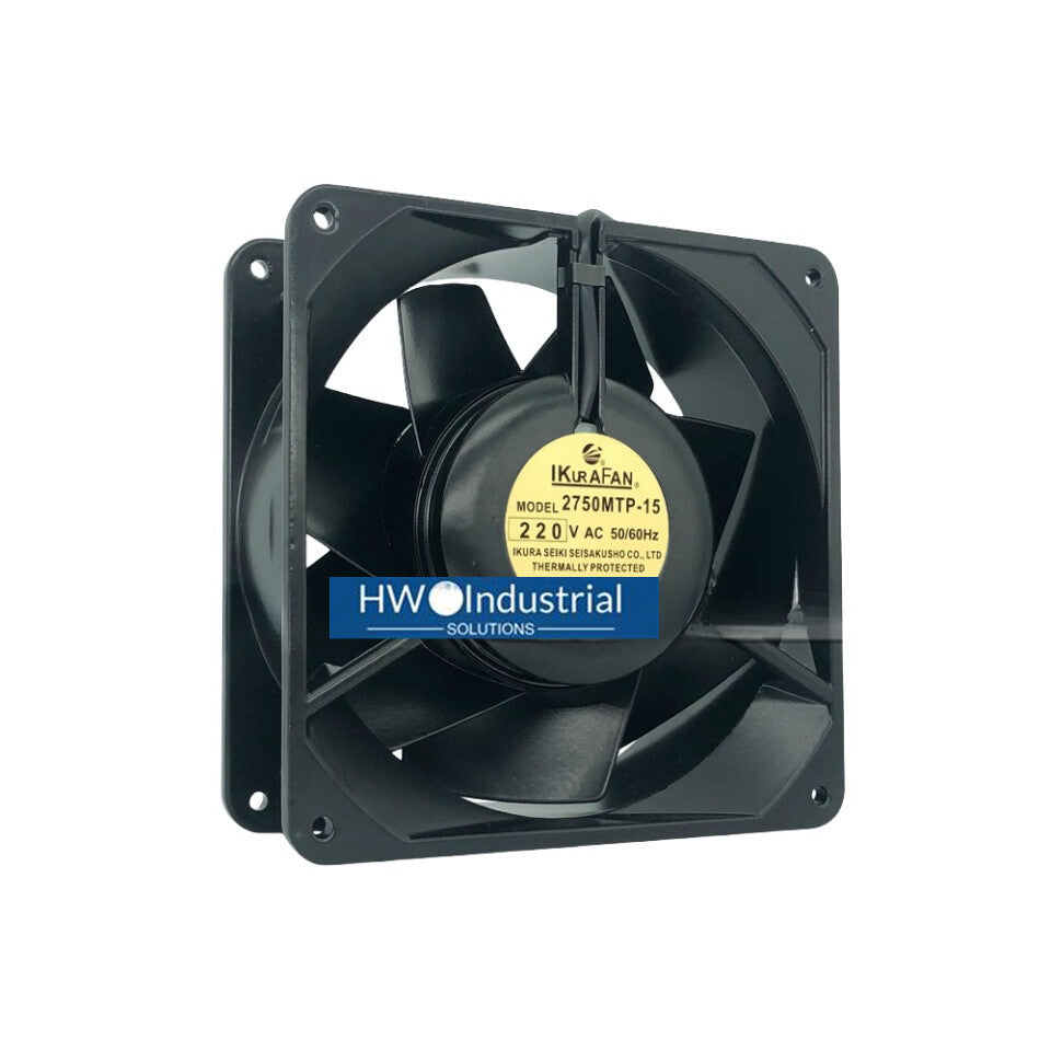 IKURA 2750MTP-15 14cm 220V Metal High Temperature Resistant Cabinet Cooling Fan