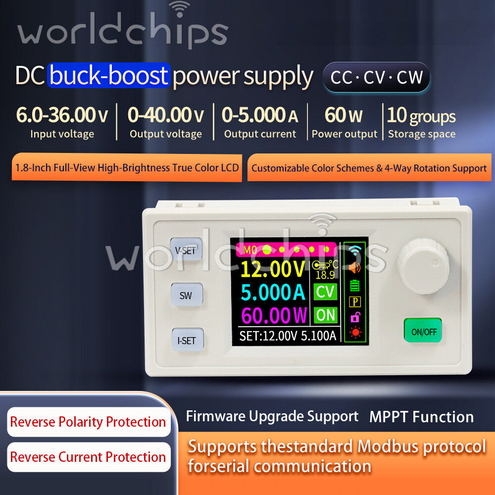 60W/120W/150W CNC Buck-Boost DC Adjustable Voltage Regulator Power Supply Module